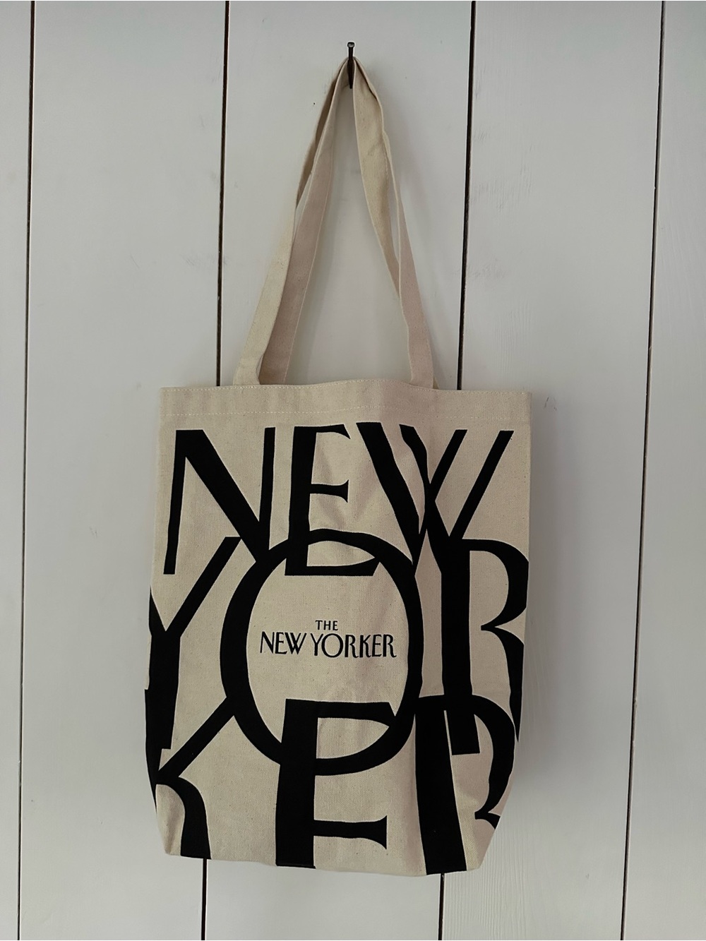 The New Yorker Canvas Tote NEW